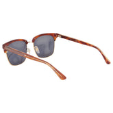 グッチ ロゴ UVカット ハーフリム クリングスタイプ アイウェア サングラス GG0382S ブラウン プラスチック レディース GUCCI 【中古】